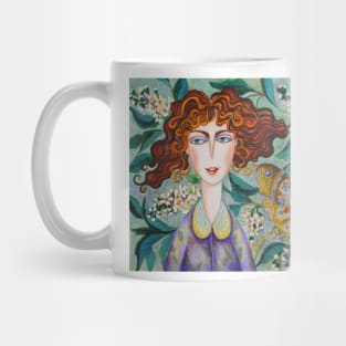 Universe Can Talk to You in Many Different Ways.. Watercolor Illustration Mug